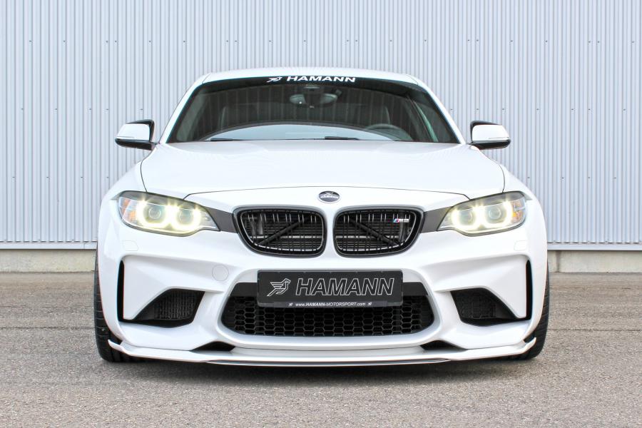  BMW M2 Coupe on Blue Wheels by Hamann 2016 года  (фото 5 из 18)